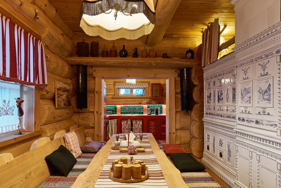 Интерьер русской избы