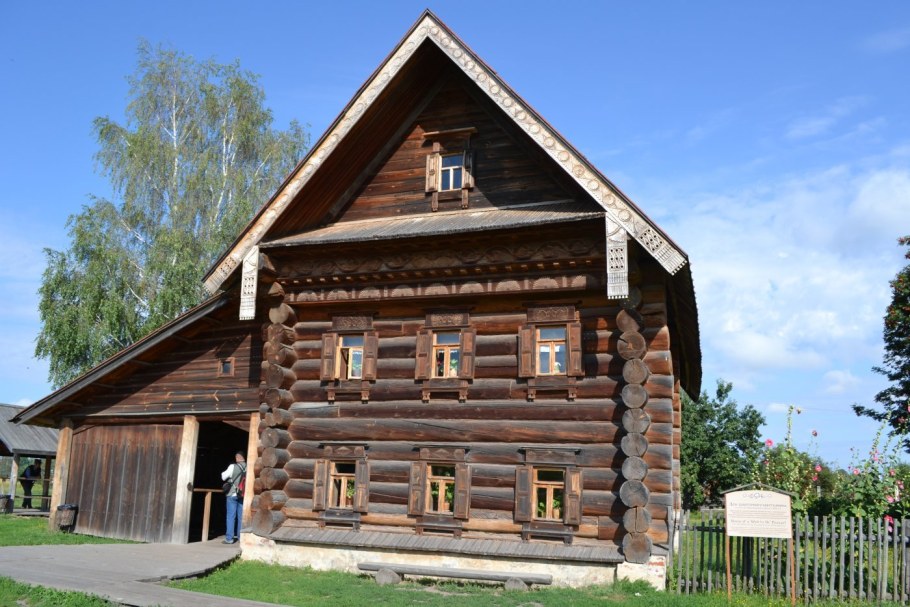 Музей деревянного зодчества Суздаль дом зажиточного крестьянина