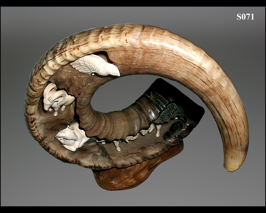 Резьба по кости мамонта