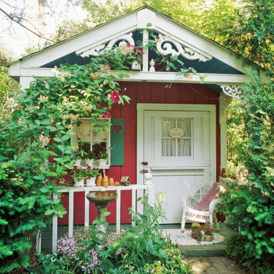 Красивый сарай