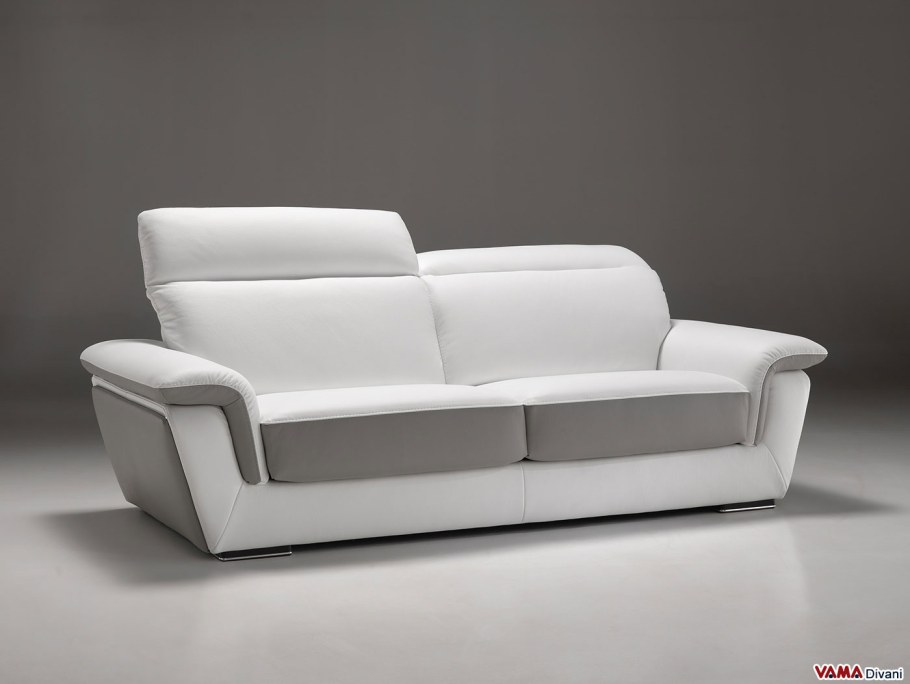 Диван с прямыми подлокотниками