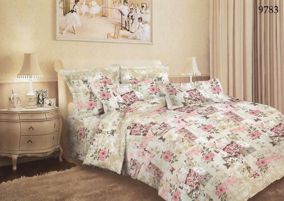 КПБ "Жустин 2", сатин семейное