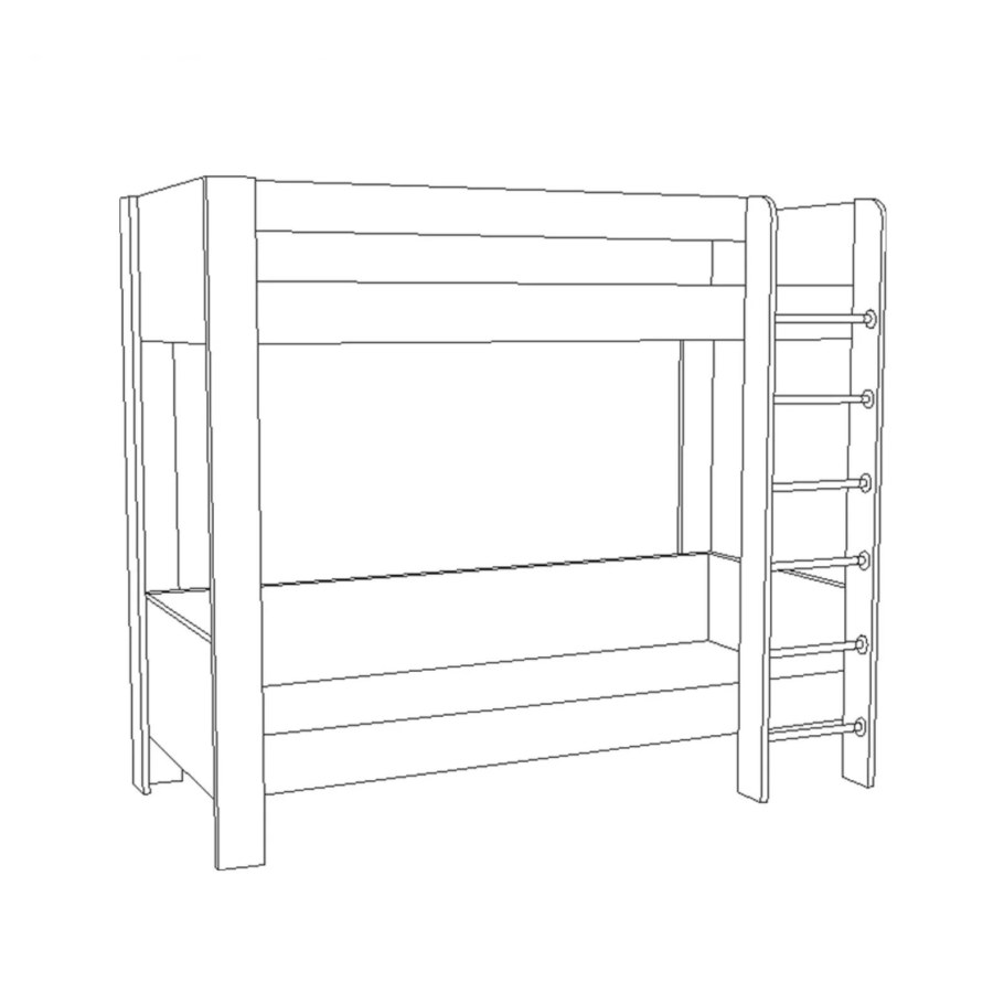 Двухъярусная кровать Ника 438м Моби