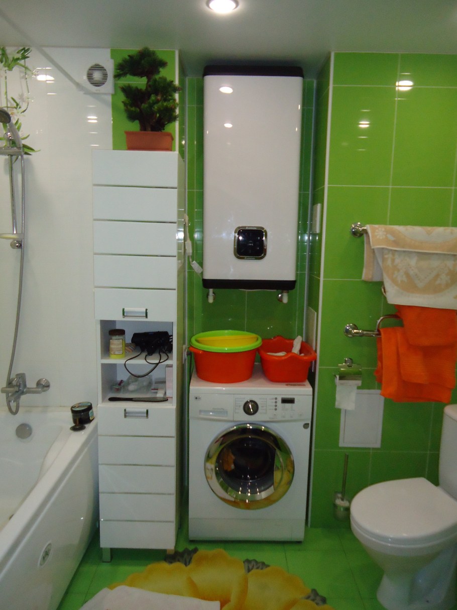 Газовая колонка в ванной