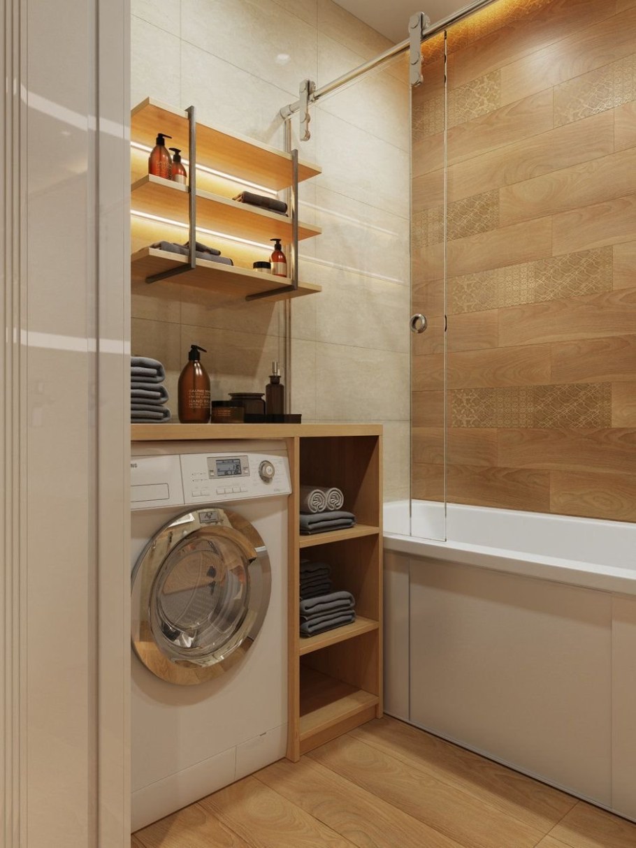 Ванная комната в панельке