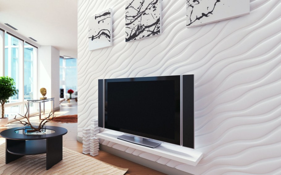 3д панели АРТПОЛЕ В интерьере