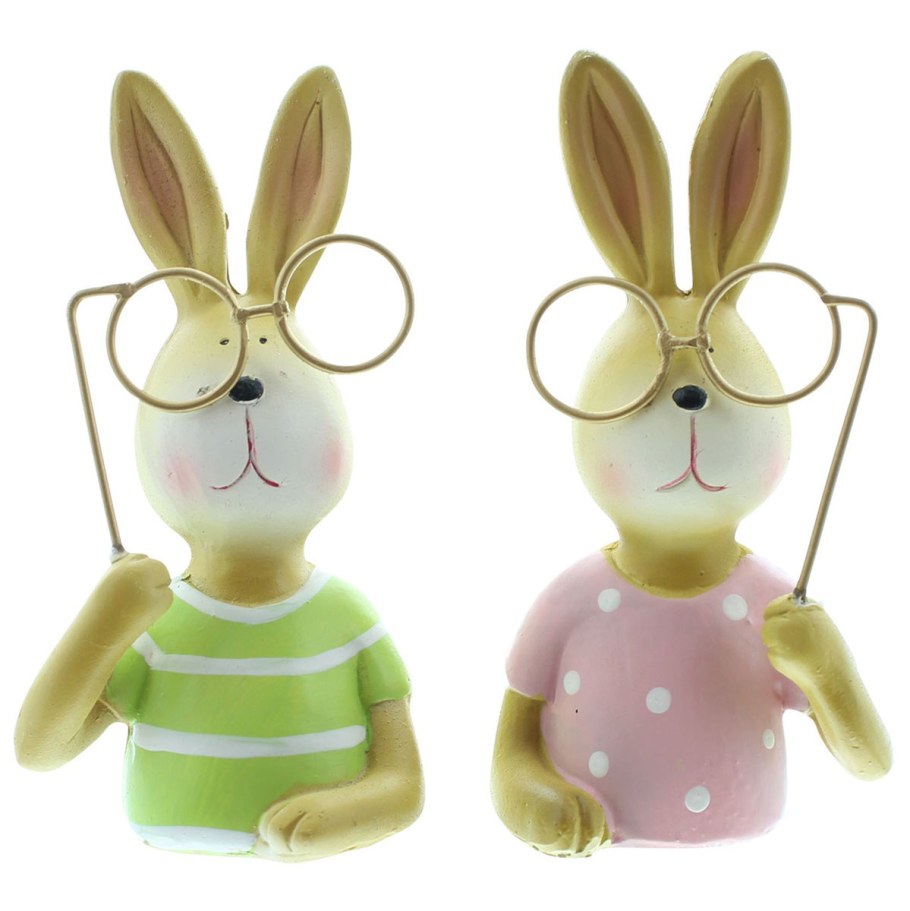 Зайцы фигурки из разных материалов