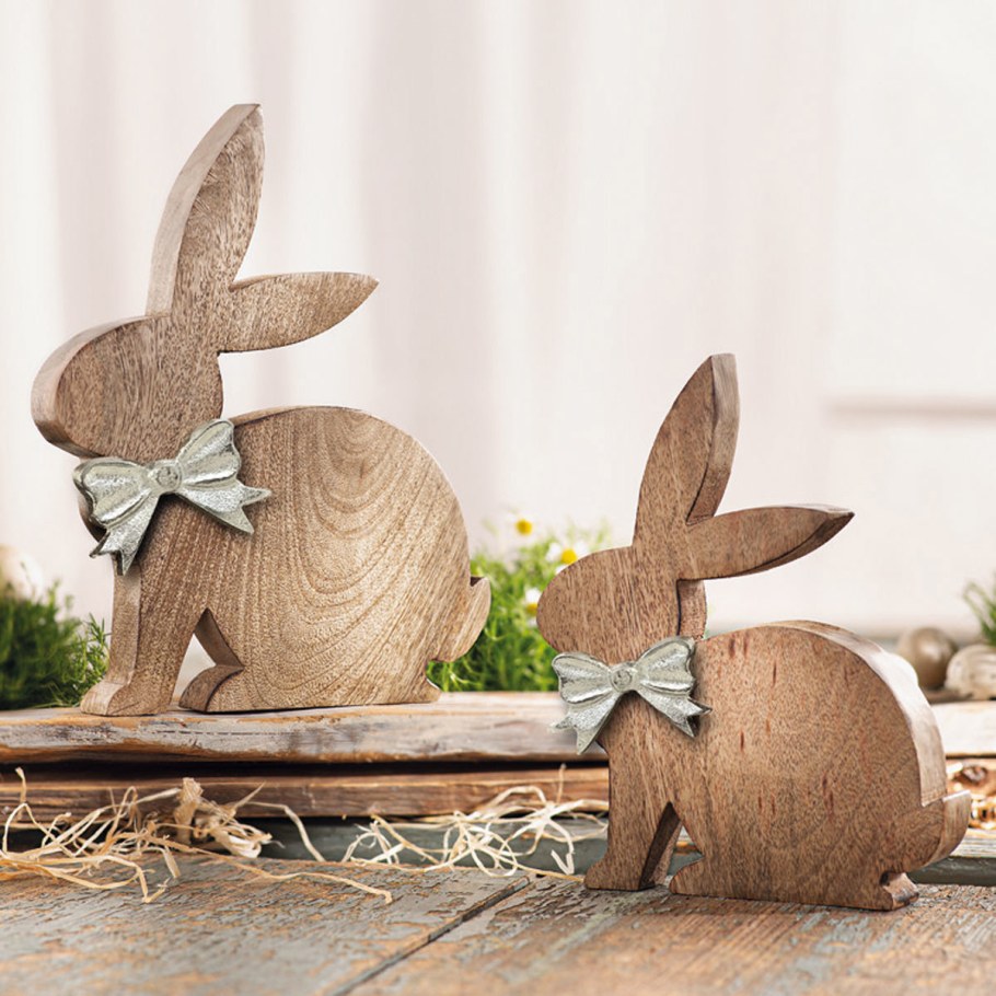 Декоративная фигурка зайчик