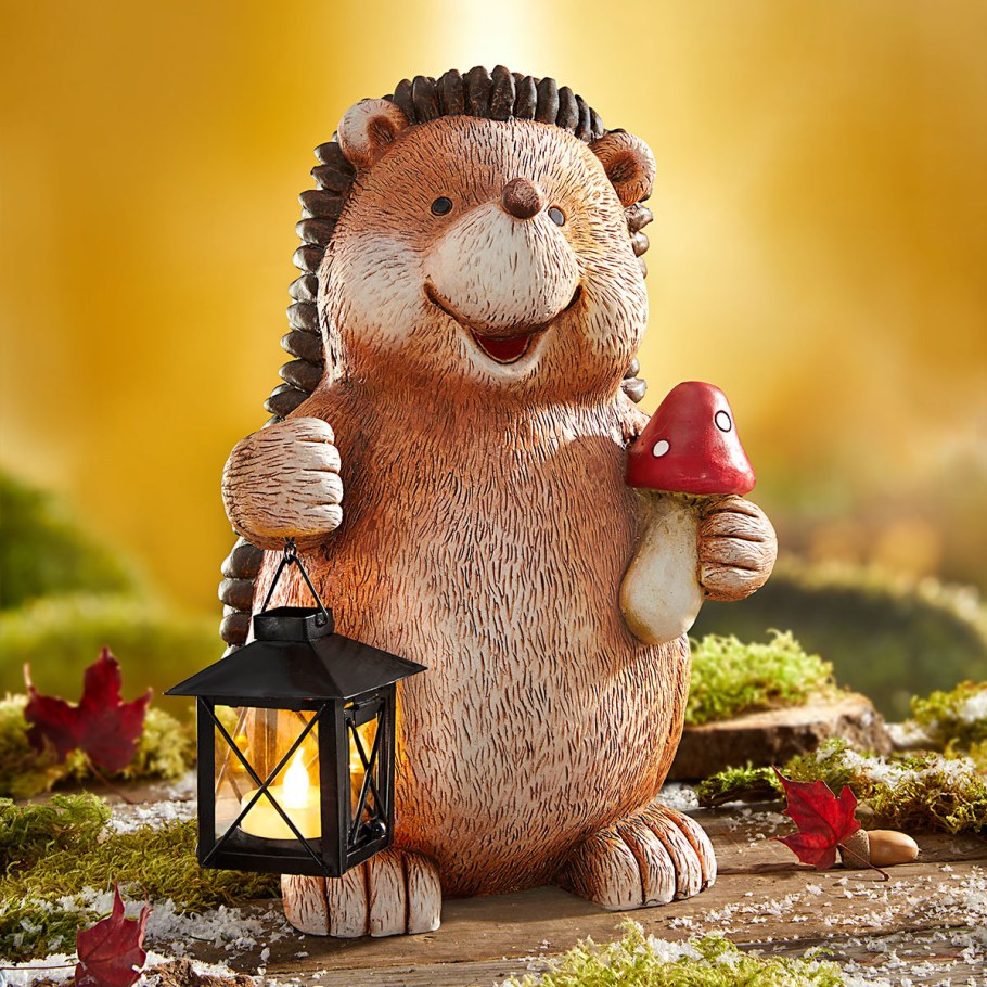 Ежик с фонариком