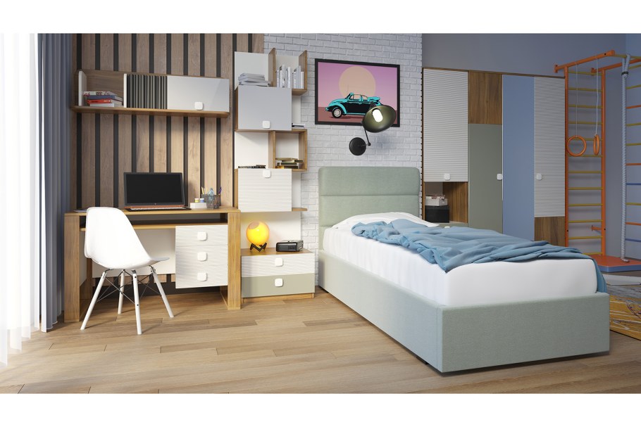 Кровать Милтон с подъемным механизмом