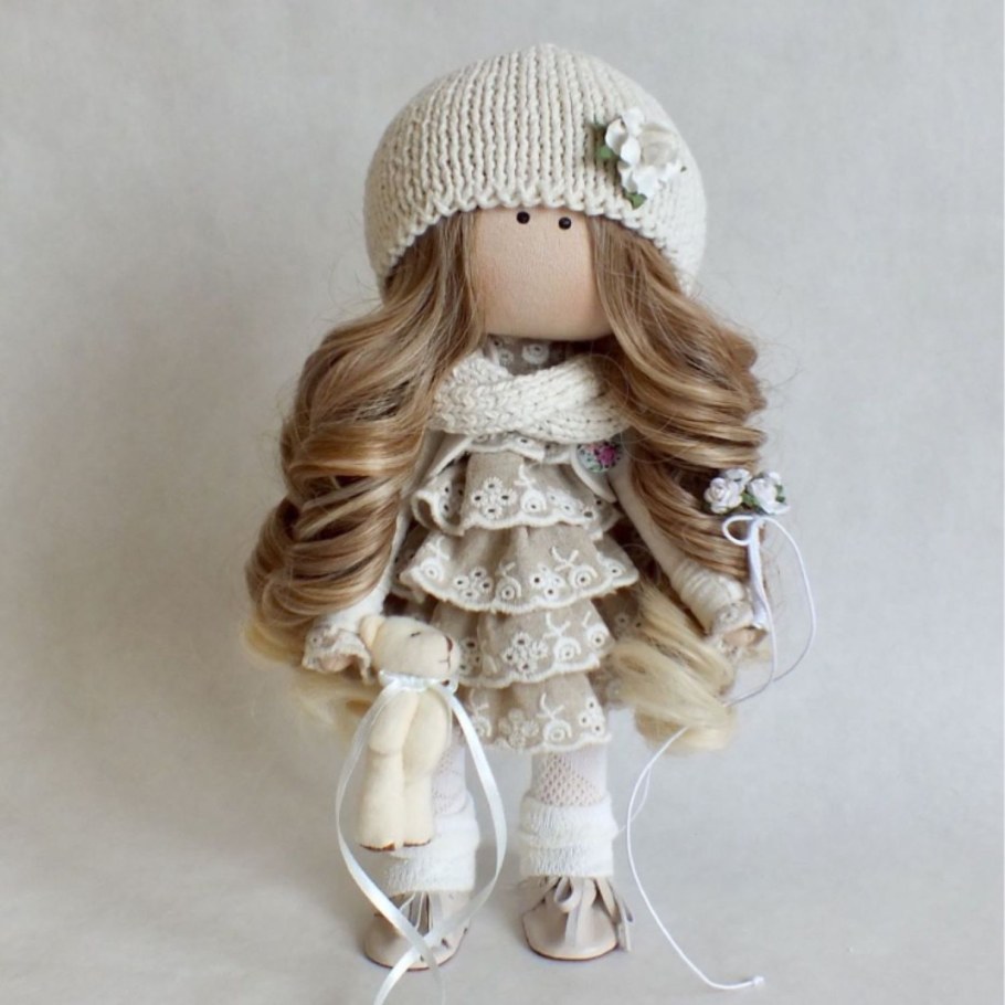 Куклы текстильные интерьерные
