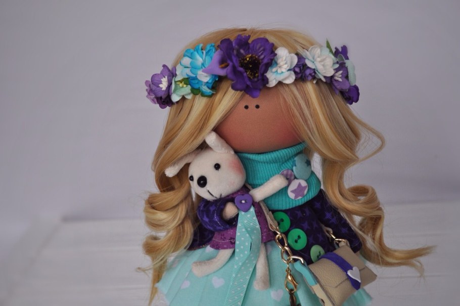 Куклы текстильные интерьерные