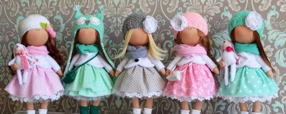 Головной убор для интерьерной куклы своими руками