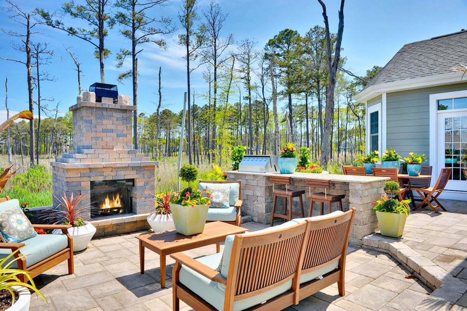 Обустройство зоны барбекю