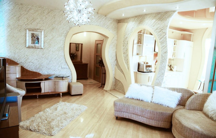 Красивые подвесные потолки