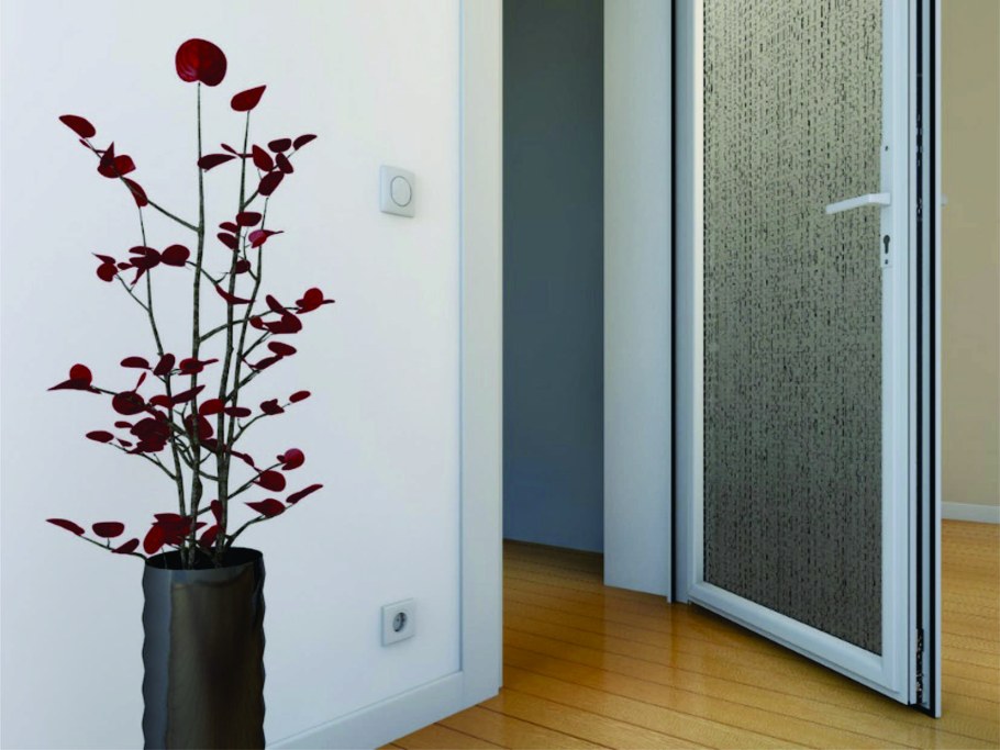 Пластиковая дверь в ванную