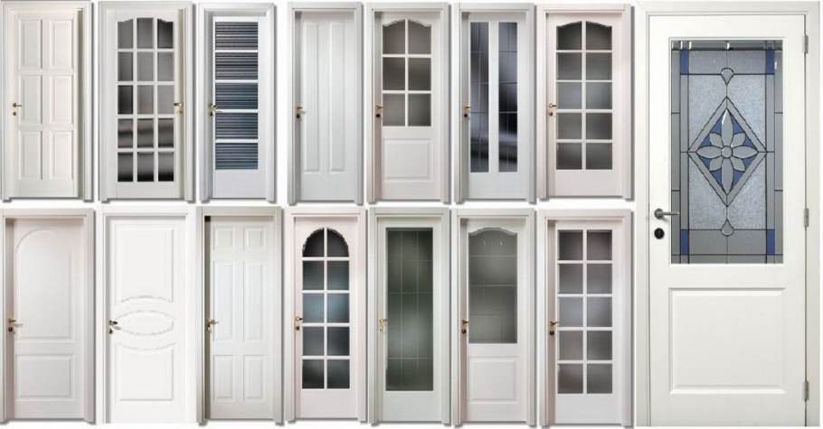 Дверь ПВХ глухая 900х2100