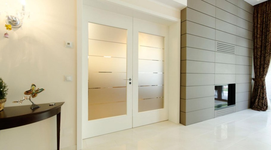 Двери двойные распашные межкомнатные