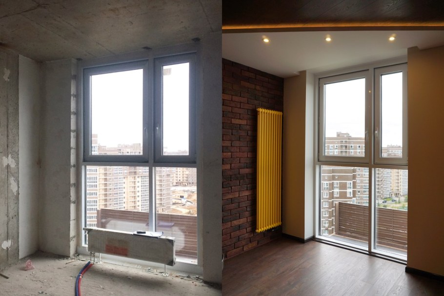 Декор квартиры до и после