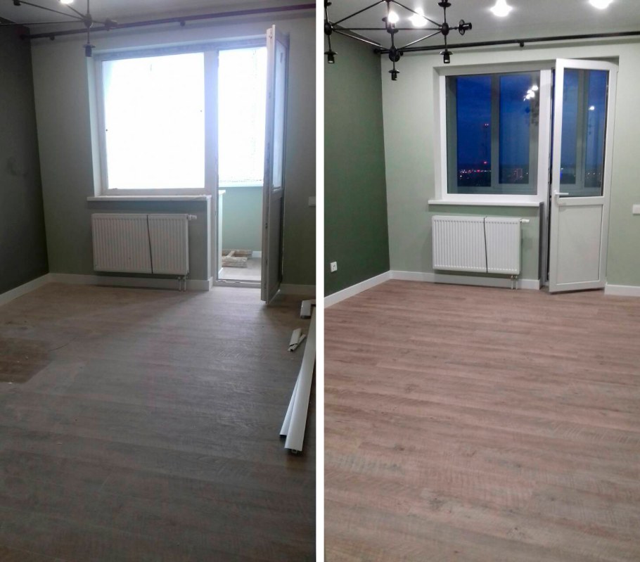 Туалетная комната после ремонта