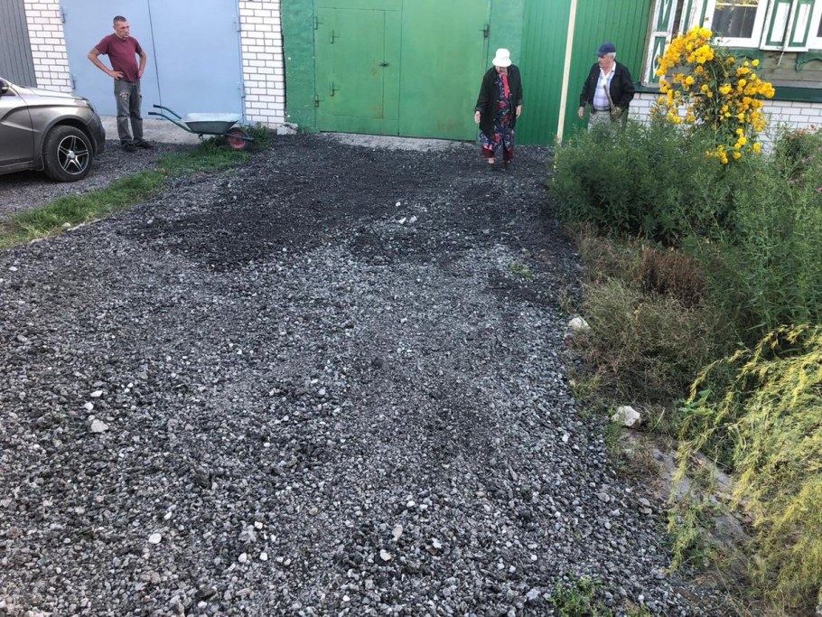 Асфальтовые дорожки на участке