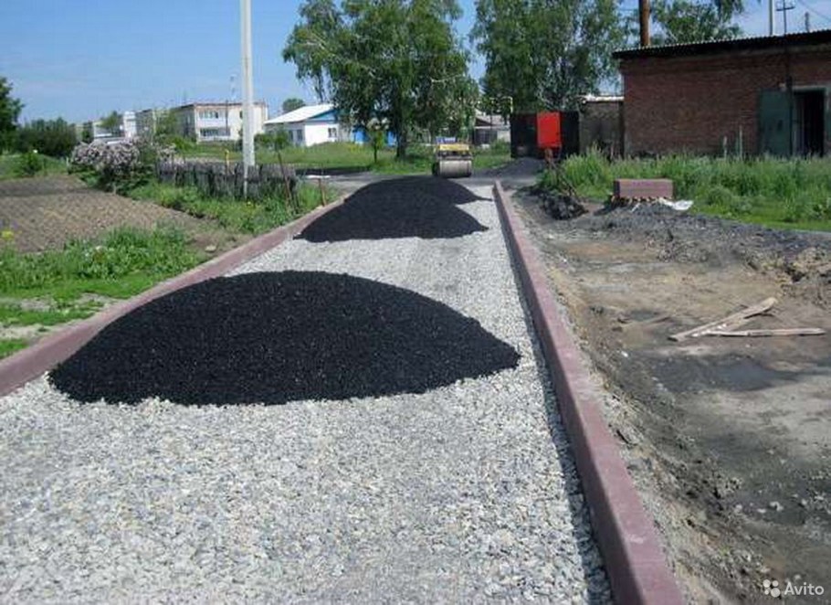 Дробленая асфальтная крошка