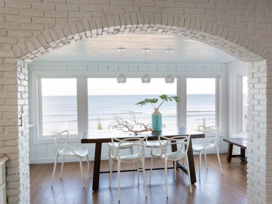 Отделка арки декоративным камнем