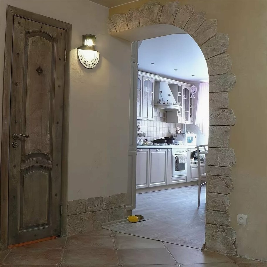 Декорирование арки в квартире