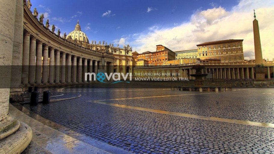 Площадь Святого Петра. Ватикан. Рим