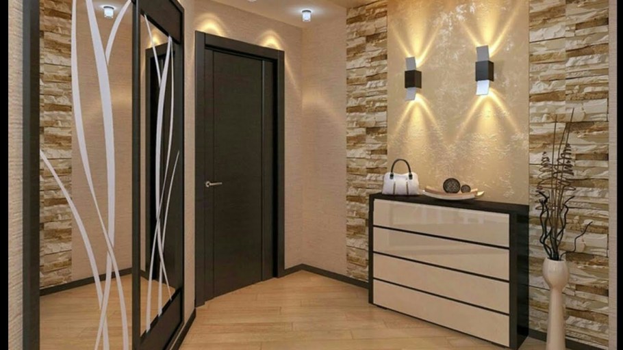 Стены в коридоре в квартире