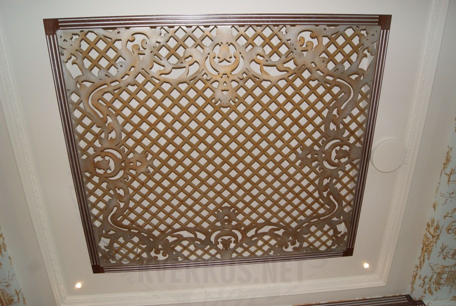 Декоративная решетка на потолок