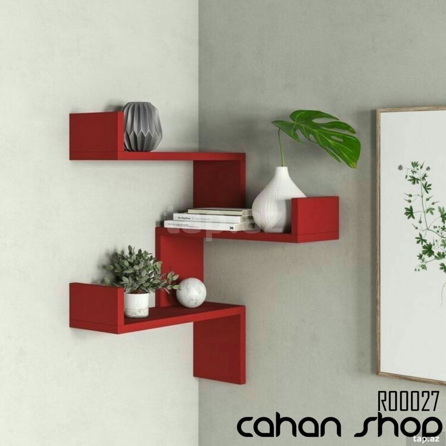 Дизайнерские угловые полки