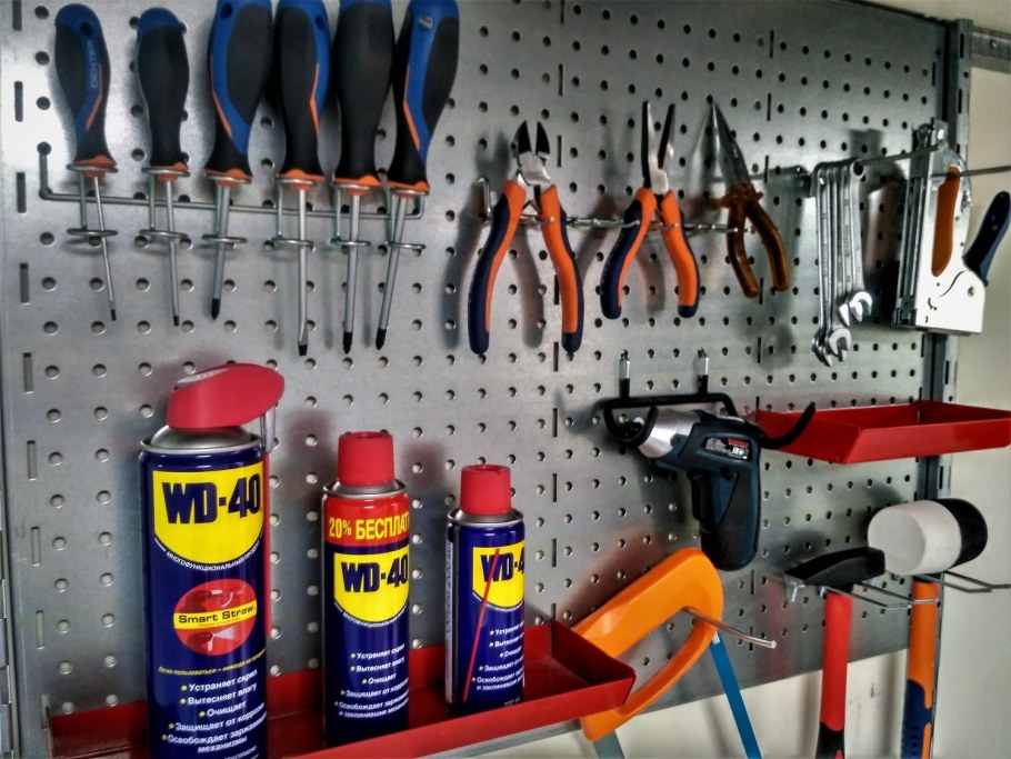 Перфорированные панели для инструмента