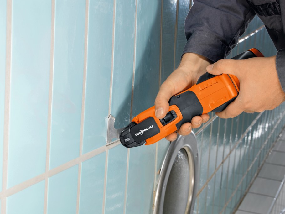 Инструмент электрический для зачистки швов керамической плитки