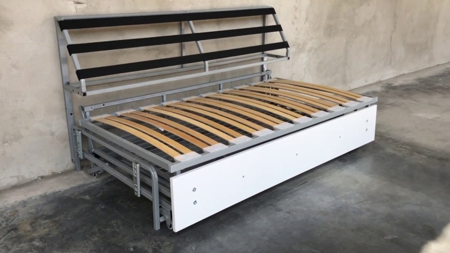 Схема сборки выкатного дивана