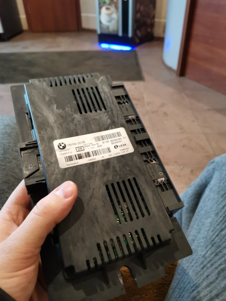 Блю снятие блока frm на BMW 116 2013 Г