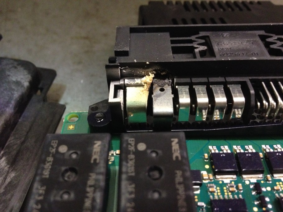 Неисправный модуль