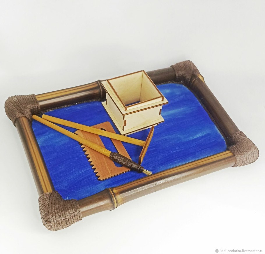 Японский песочный сад дзен