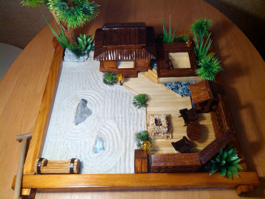 Японский сад настольный