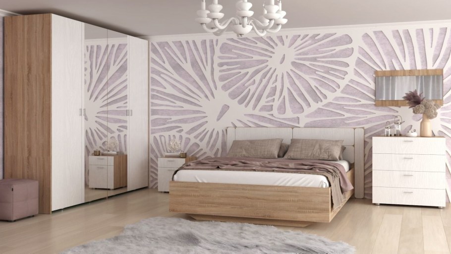 Мебель в спальню светлая