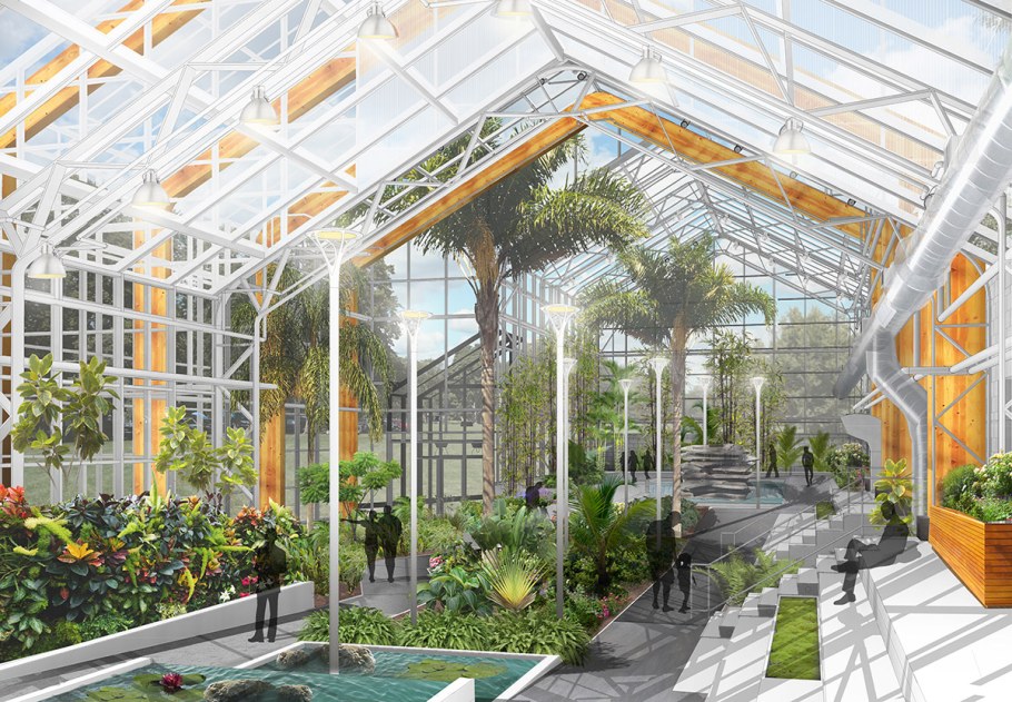 «Зимний сад» оранжерея Пэкстон