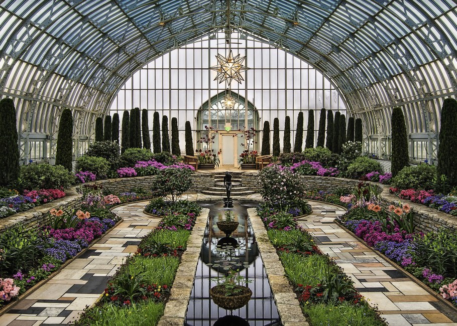 Падуя Ботанический сад оранжерея