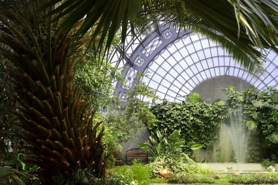 Дворец киббла Ботанический сад Глазго Великобритания