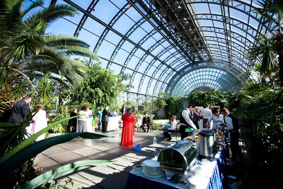 Ботанический сад Петра Великого Викторная оранжерея