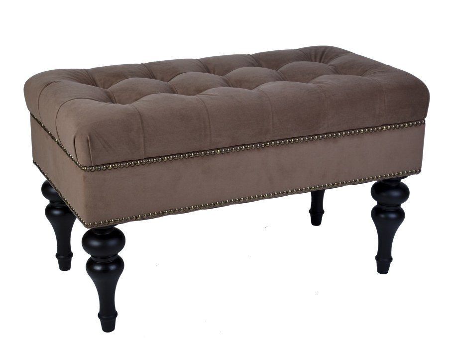 Кожаная скамейка