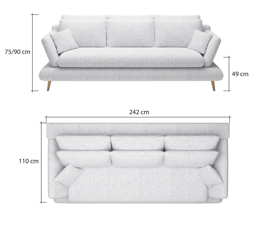 Высота посадочного места дивана