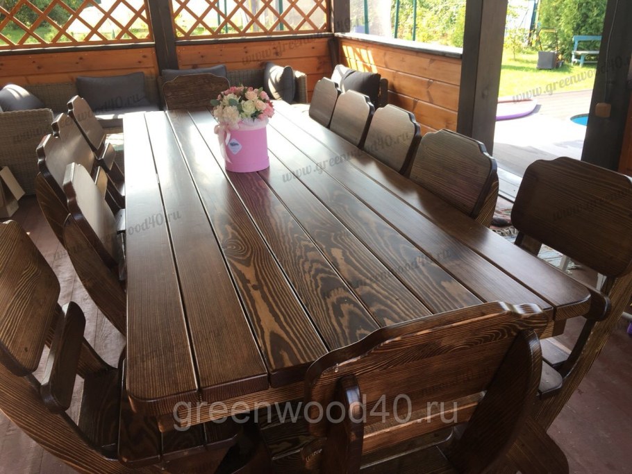 Стол в беседку