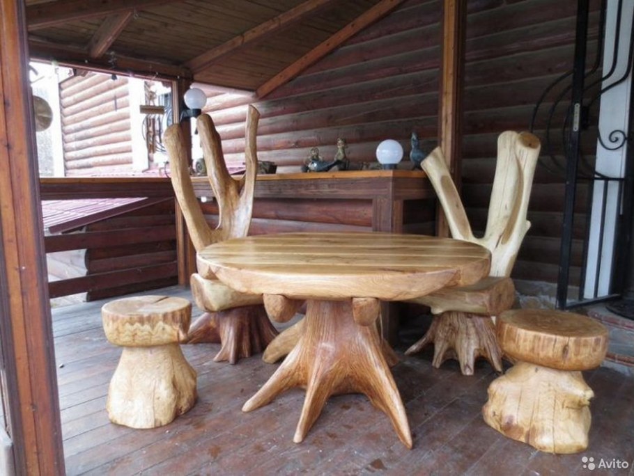 Стол в беседку