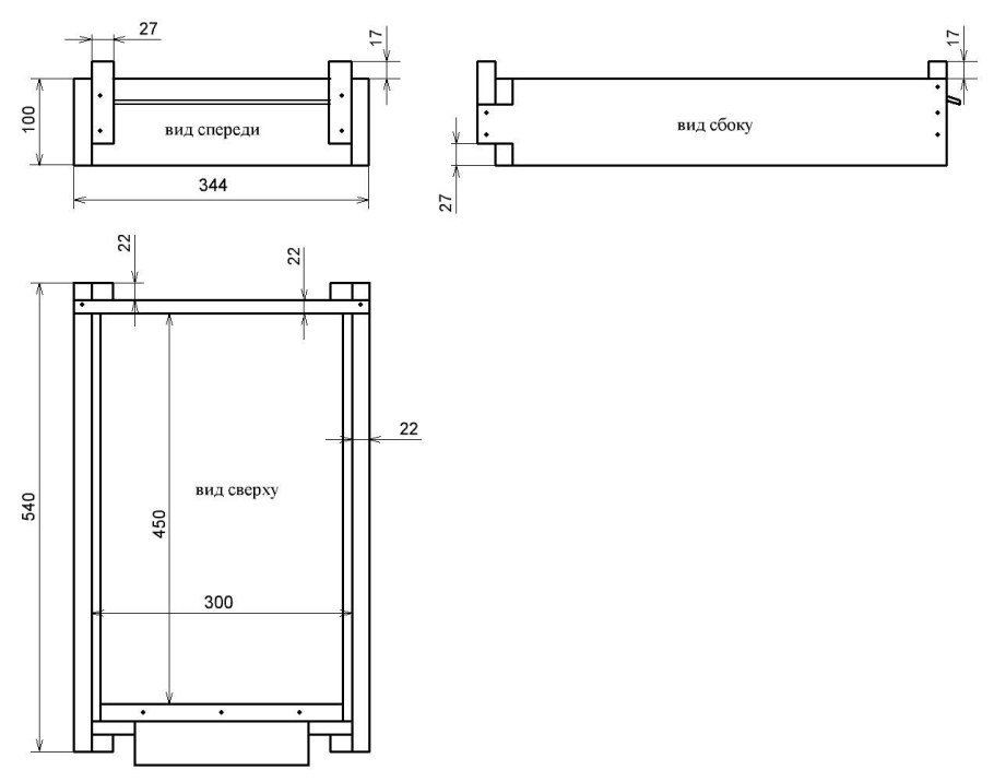 8 Рамочный улей Дадан
