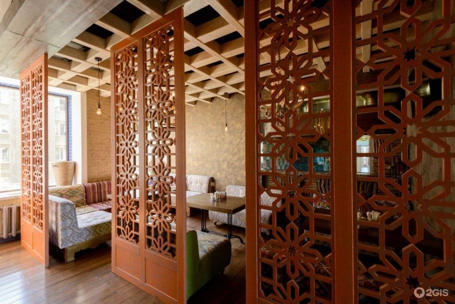 Стильные перегородки для зонирования пространства